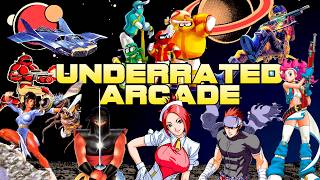 TOP 10 UNDERRATED ARCADE GAMES of the 80s, 90s & 00s