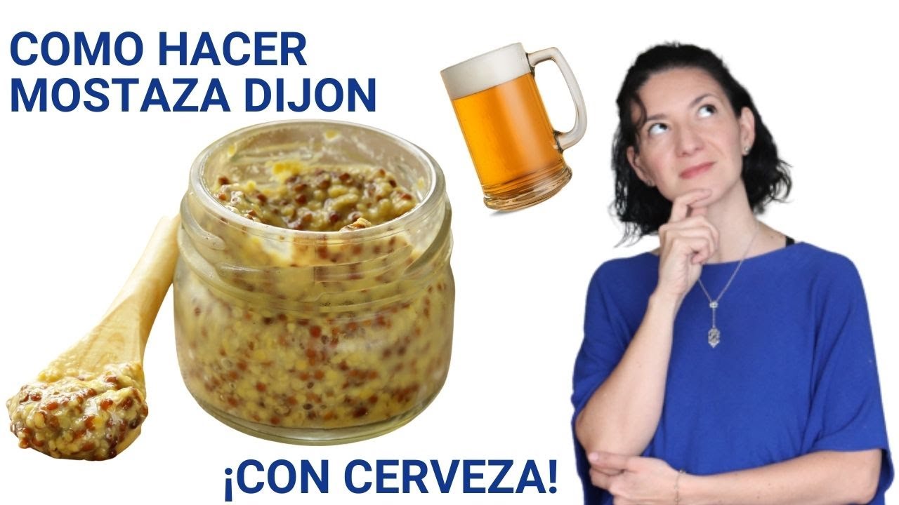 Cómo hacer mostaza Dijon a la cerveza