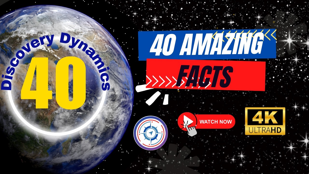 40 Amazing Facts YOU Never KNOW! [4K] – Discover the World with ...