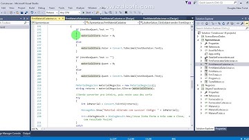 Aula 13 - C#, Firebird e PLSQL para um ERP - Funcionalidade de Alterar Material