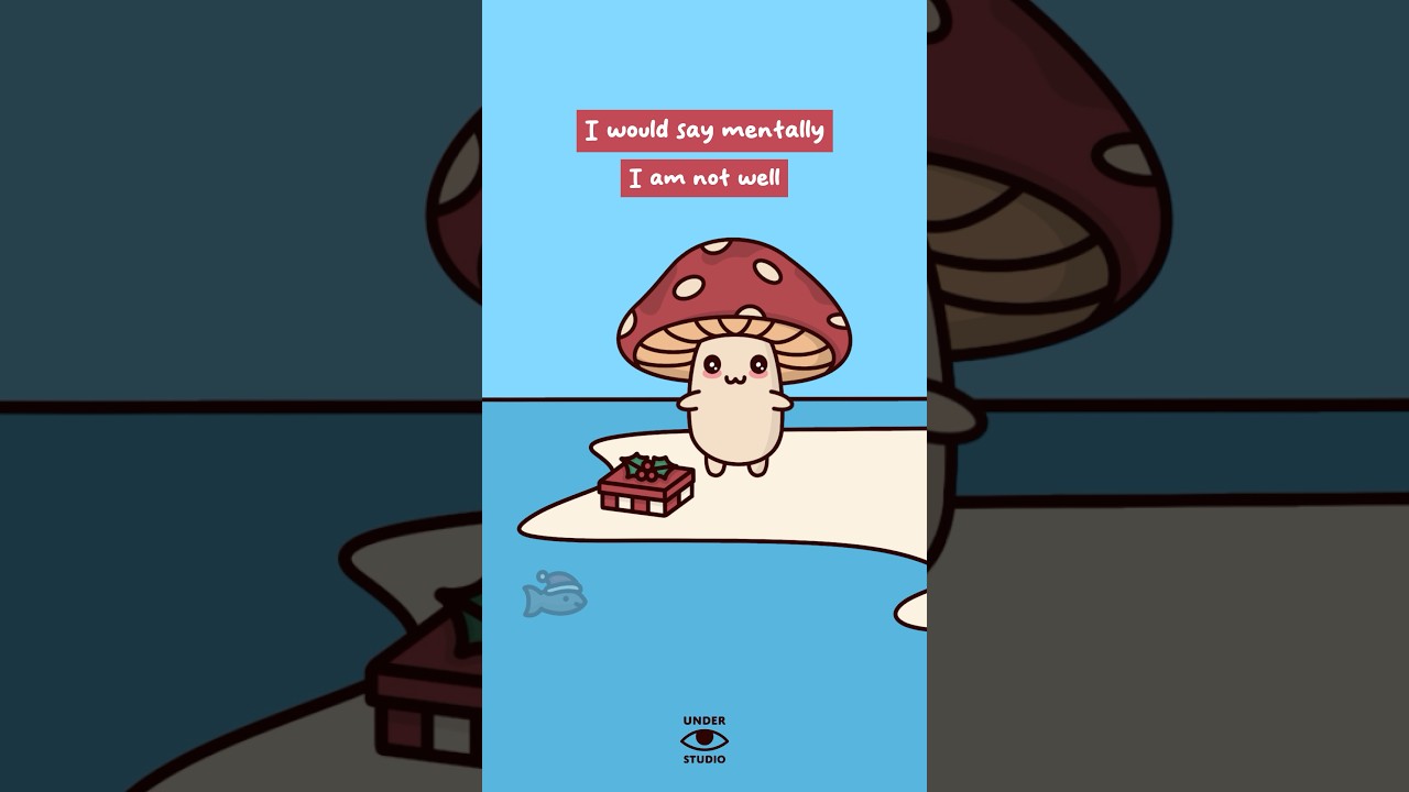 2025 In A Nutshell 🍄 Mushie & Fishie | Relatable Animation Meme | Original Audio: Alex Peter