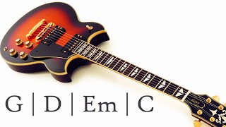 G Major Backing Track | Pop Rock | 105 Bpm