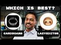 Cardboard vs LazyEditor | Which is the Best AI Video Editing Software in 2026?