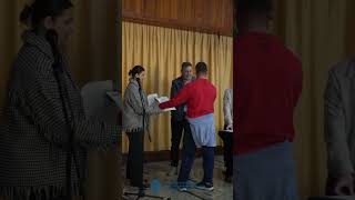 Entrega de los certificados a APREME por el simulacro volcánico EU-MODEX Tenerife