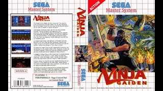 Ninja Gaiden (PAL) SEGA Master System Complete Soundtrack CD