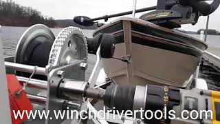 ICNUTS CORDLESS DRILL WINCH FOR BOATS, TRAILERS & MORE. VIEW & BUY ONLINE @ WWW.WINCHDRIVERTOOLS.COM