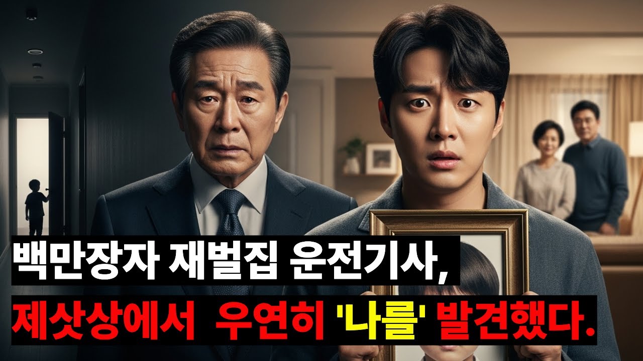재벌가 제사상… 사진 속 아이는 바로 ‘나’였다!!!! - YouTube