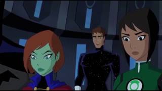 Future justice league members defeat the fatal five