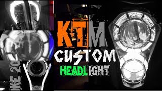 Ktm Duke Custom Headlight By Avmod