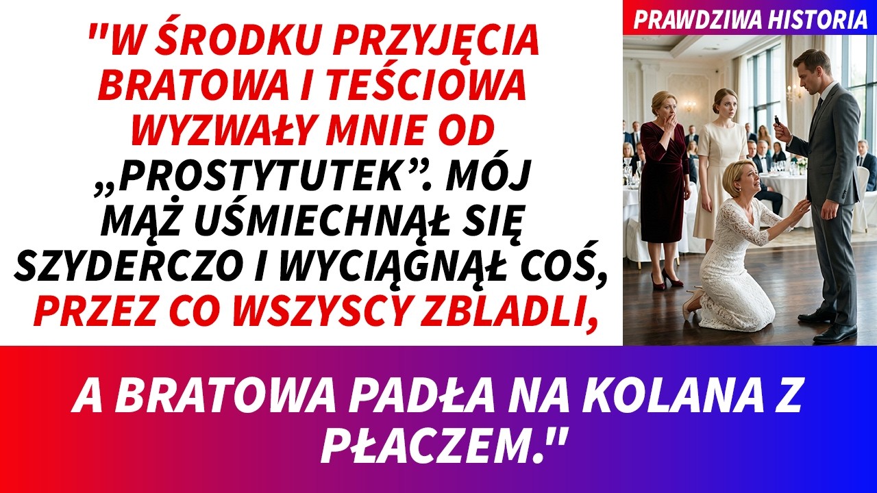 „Powiedzmy to sobie jasno – jesteś zwykłą dziewczyną na telefon, która wkręciła się do porządnego domu.” Usłyszałam to przy setkach gości na bankiecie rodziny męża. Szwagierka pokazała na...