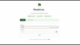WasteLessDemo