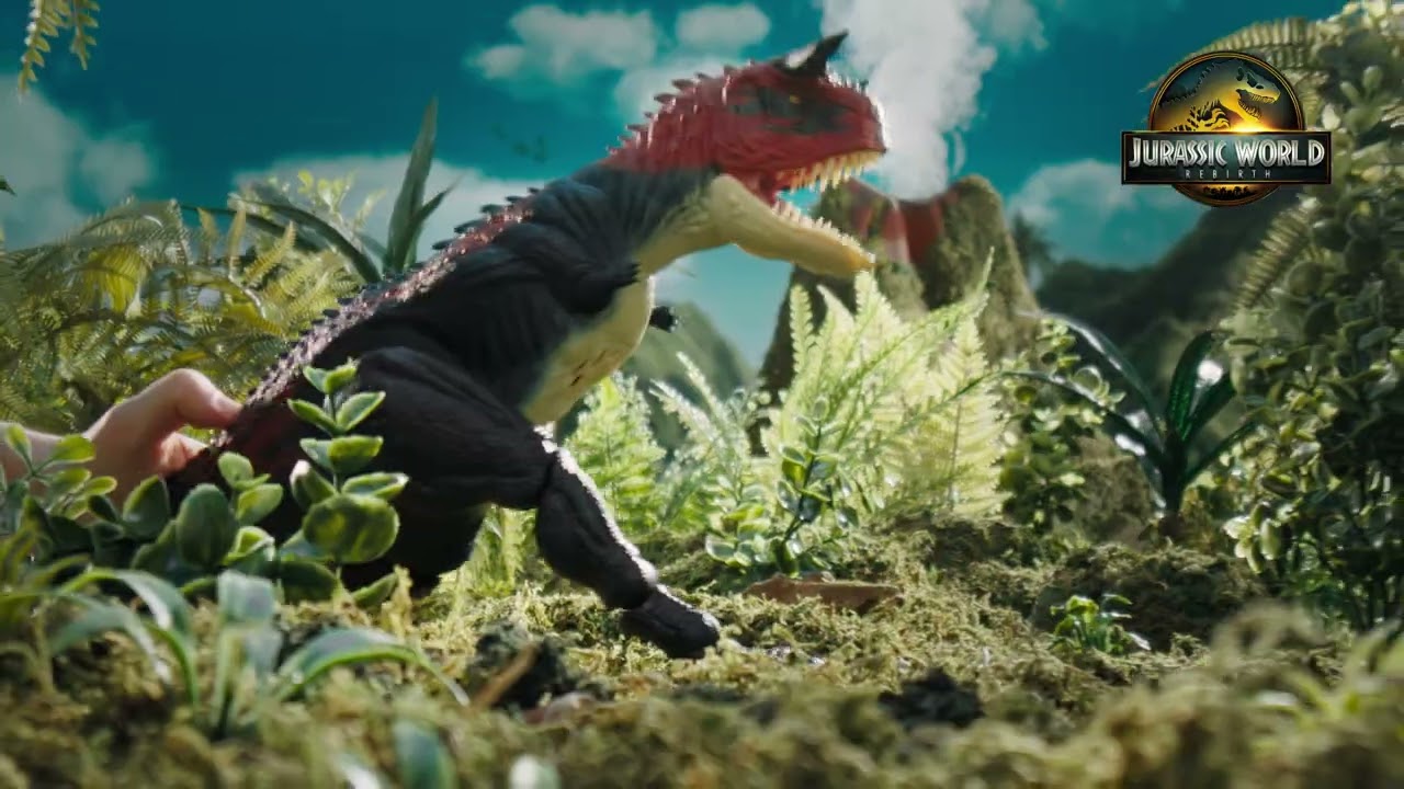 Jurassic World näljane Carnotaurus 15s