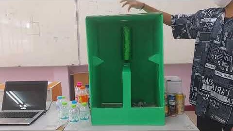ทดสอบครั้งที่ 5 - เครื่องแยกขวดพลาสติกและกระป๋อง - สิ่งประดิษฐ์ฯ ปี 2565