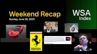 Sports Performance Weekend Recap - Stellantis RECALLS, Ferrari RESIGNATIONS, and VW REORGANIZES | Sun, June 28