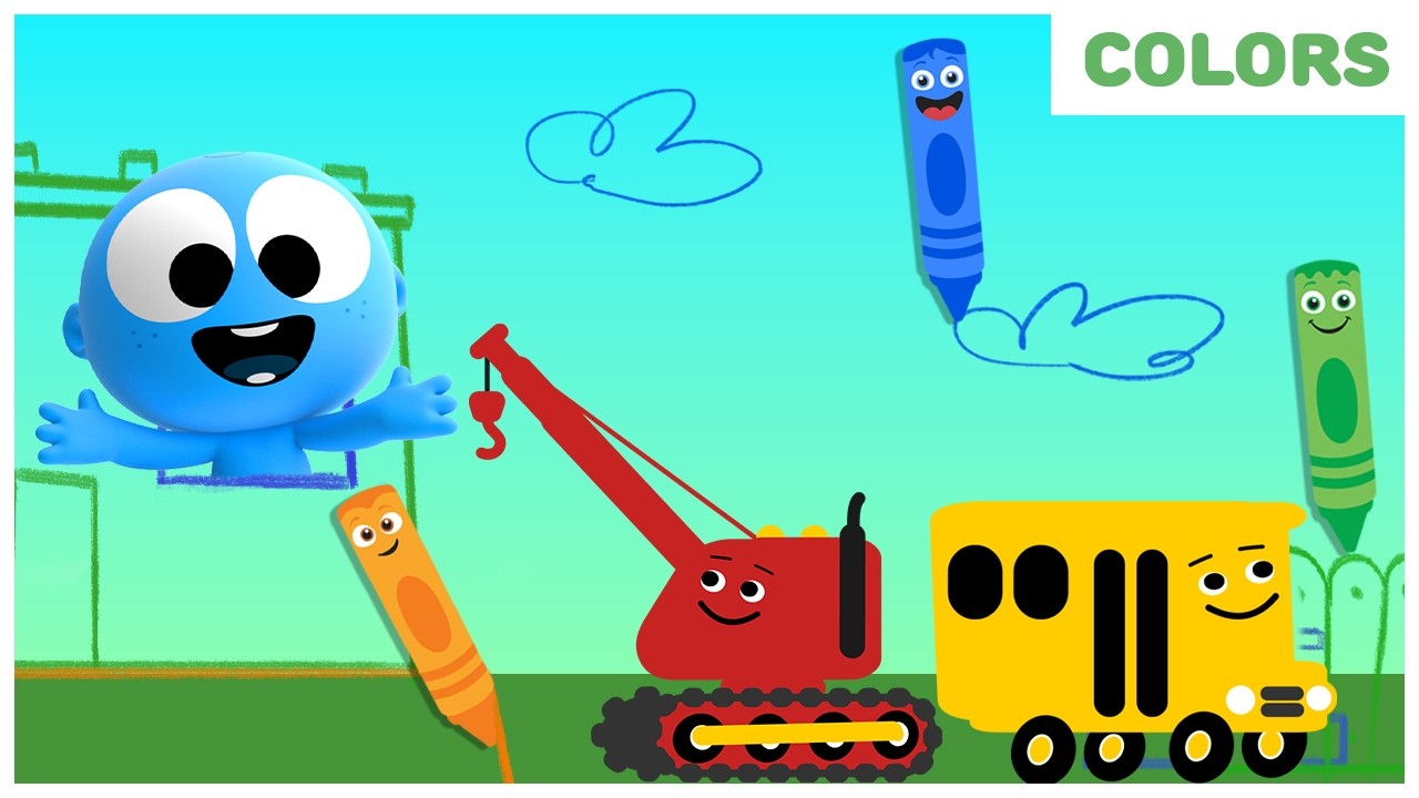 Googoo & Gaagaa Learn Colors,  Music, Animals | Educational Fun for Kids | Color Crew & Friends