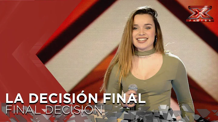Lara | Risto Mejide & India Martnez | Final Decisi...
