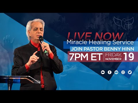 LIVE Miracle Healing Service with Pastor Benny Hinn!