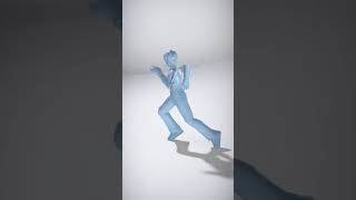 Stylized Human Character with Outstretched Arms - AI Rigged 3D Character