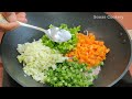 Easy lunch box recipe  how to make tasty hotel style egg fried rice