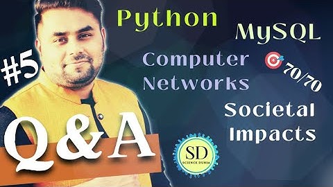 MYSQL PROGRAMMING | MCQs | PYQs | HUM TOPPER | SHASHANK JAIN | SCIENCE DUNIA | CSIP 70 / 70