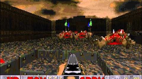 Doom II: Hell on Earth Walkthrough Map 03 - The Gauntlet [Ultra Violence, Re-recorded]