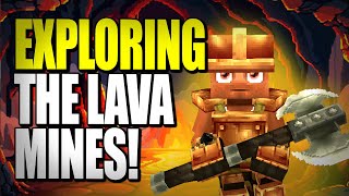 This is whats inside the Lava Mines in Hytale! Lets Explore!