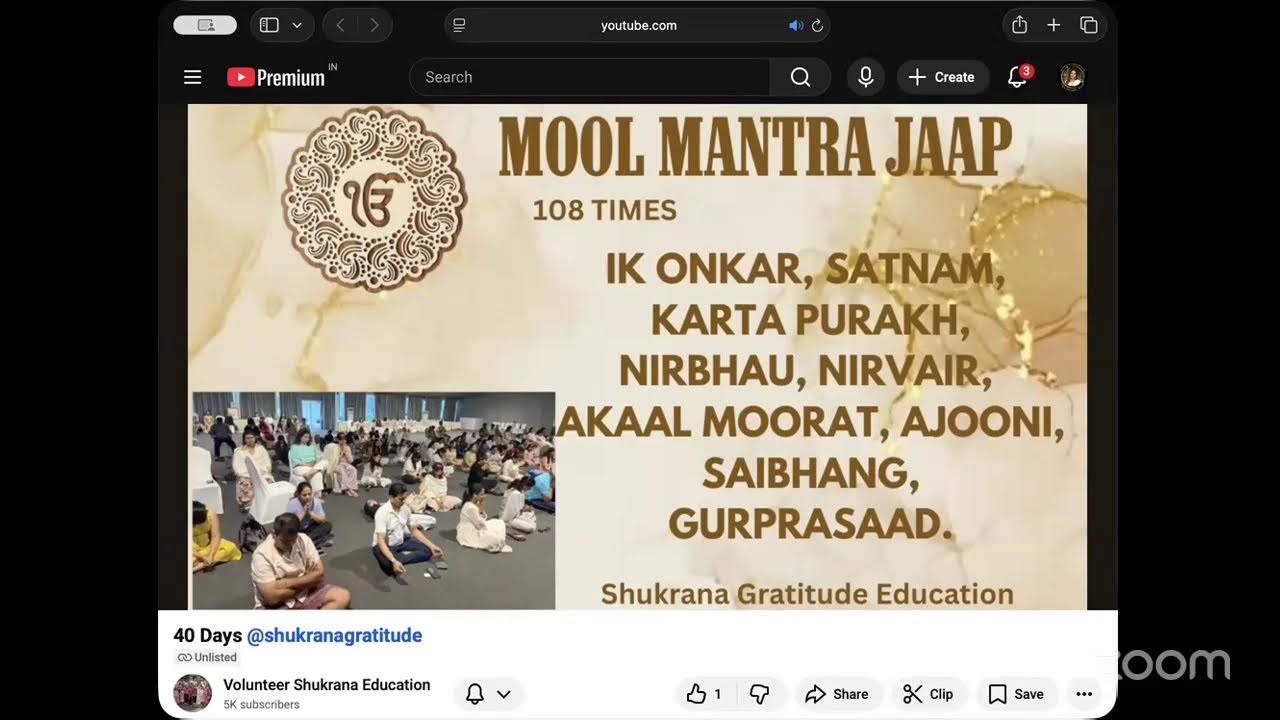 DAY 10 (5&6 )PEHER 40 DAYS DEEP GRATITUDE PRACTICE SESSION WITH AASHMEEN MAM