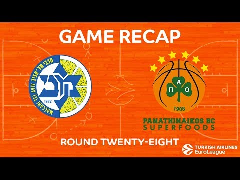 Highlights: Maccabi FOX Tel Aviv - Panathinaikos Superfoods Athens