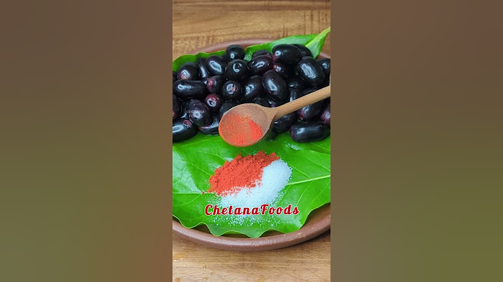 Spiced Jamun Fruit🤤 నేరేడు ఉప్పు కారం ఎవరికి ఇష్టం?🤔 Alla Neredu Pandu | Java Plum | Black Plum