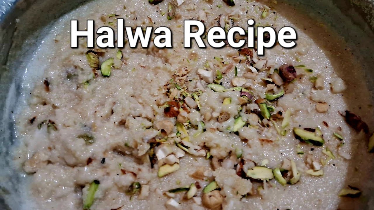 Halwa Recipe Halwa Paratha Recipe in Hindi How to Make Halwa YouTube