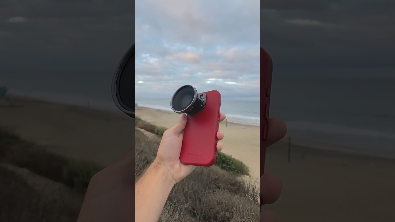 The iPhone photography combo that gives beach days a retro glow 🏄‍♂️ ✨ 