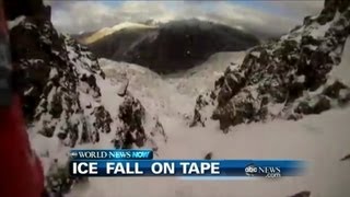 WEBCAST: Ice Fall On Tape