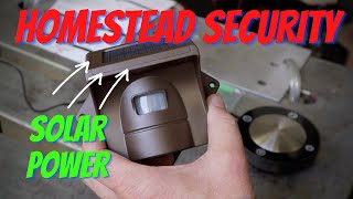 Homestead Security - Emacros Solar Driveway Alarm by Hosmart