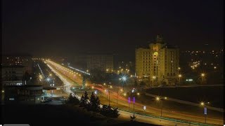 Рустави. Лабиринты ночного города. Весенняя прогулка по индустриальному центру.