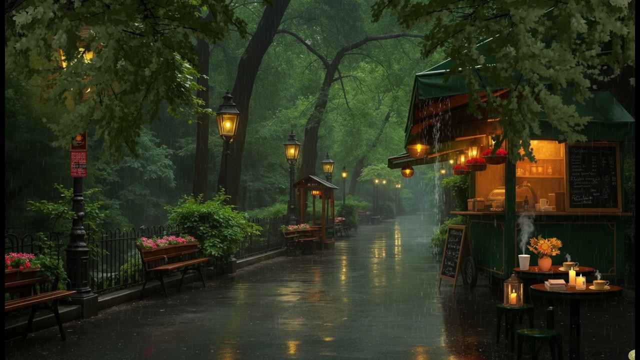 Ambient Rain Music for Meditation | 60 Minutes of Meditative Sounds