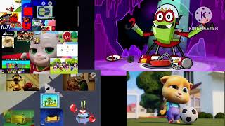 Preview 2 funny 100 years variant Mixels Cartoon Network logo Remake Baby bus Talking Tom friends