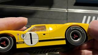 Scalextric Ford GT40 mk4 Sebring 1967 #scalextric #fordgt40 #sebring #slotcars #slotcarsareback