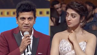 Pranitha Subhash Get Emotional With Shiva Rajkumars Heartfelt Speech On His Mother