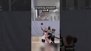 He Was Really Hoopin With The Uggs On