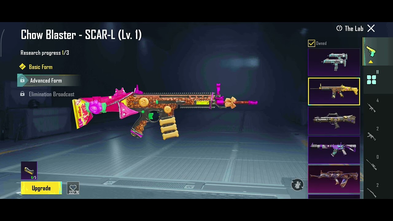 New Chow Blaster - SCAR-L (Lv.1) (Lv.Max) 