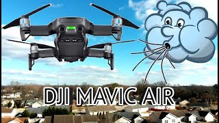 DJI Mavic Air Wind Test First Flight