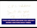 PEOPLE WILL misguide you #cpl #brainrot #education #tricks #tips #pilotlife #besmart 