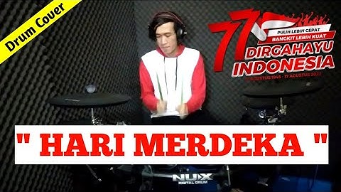 HARI MERDEKA - COKELAT ( COVER ) || Drum Cover