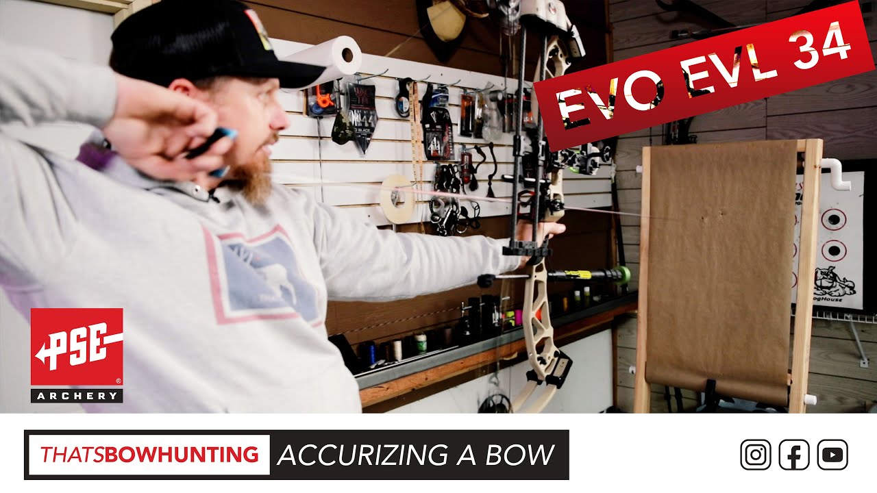 Hunting arrow weight and real world speed test with PSE EVO EVL 34 YouTube