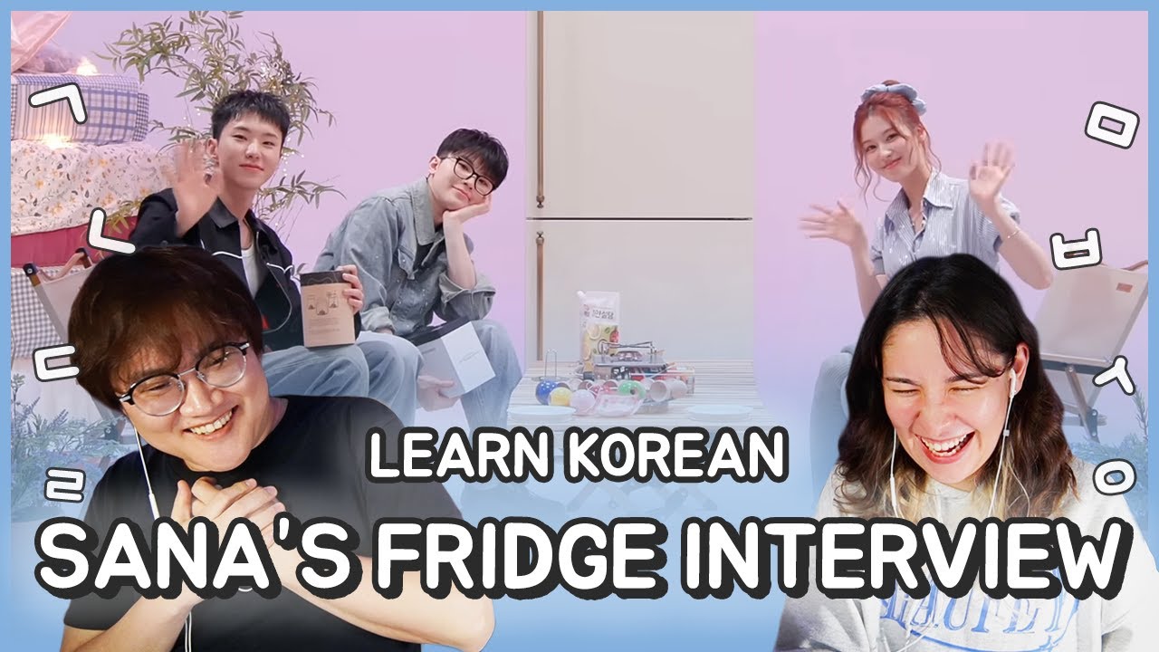 Learn Korean with SEANNA TV | [Sana's Fridge Interview] Ep. 10 with SEVENTEEN Hoshi X Woozi [FULL]