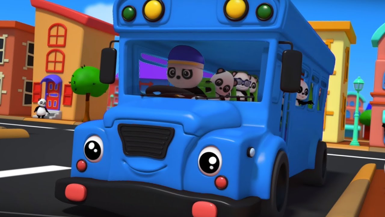 The wheels On The Bus Nursery Rhymes Songs For Kids Rhymes For Children