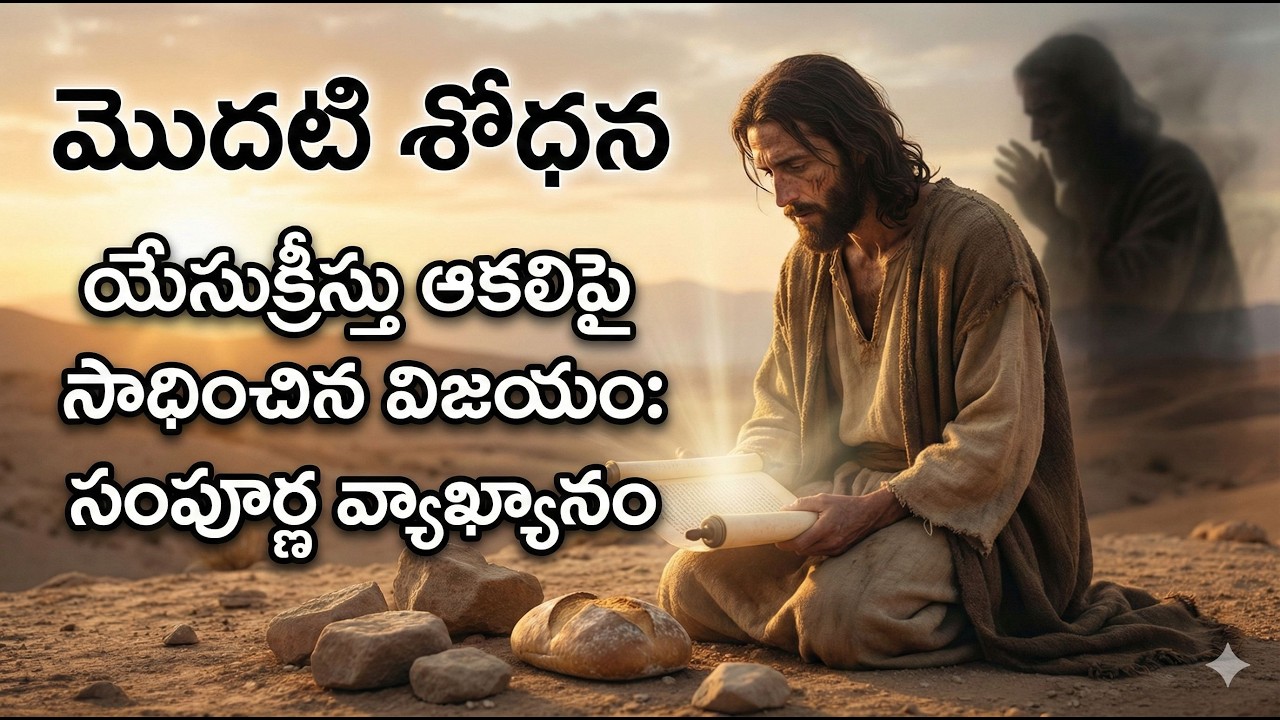 మొదటి శోధన First Temptation | DAY 7 | LENT