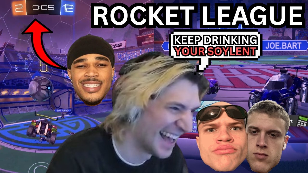 xQc and PBM LOCKS IN against Jynxzi and Joe Bart