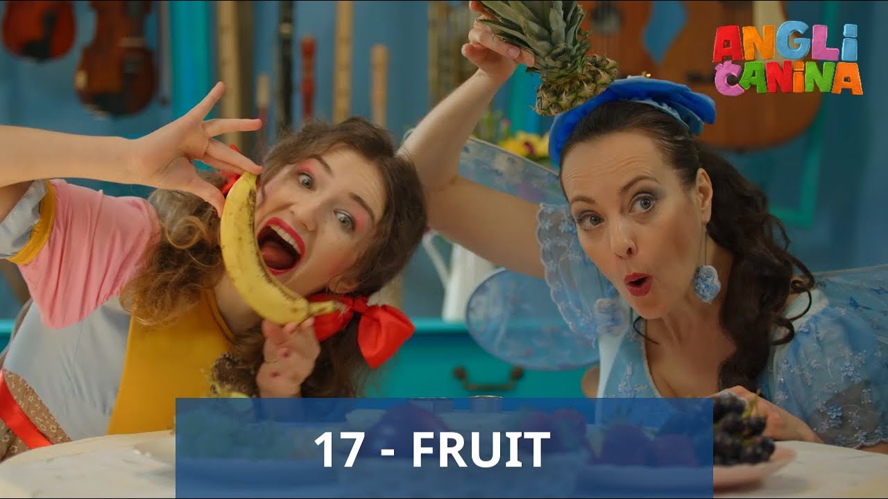 17. Lekcia - FRUIT | Ovocie | ANGLIČANINA 3