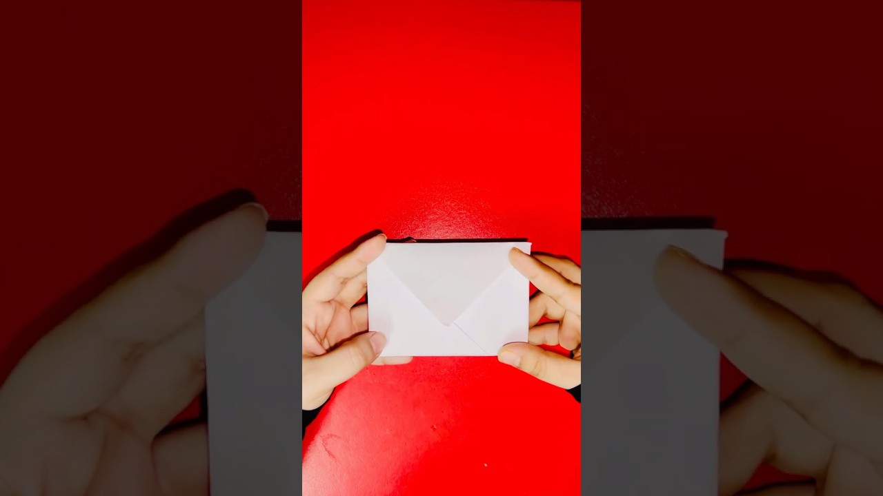 Sobre de papel muy fácil | very easy paper envelope | Paper envelope | origami envelope | No glue |